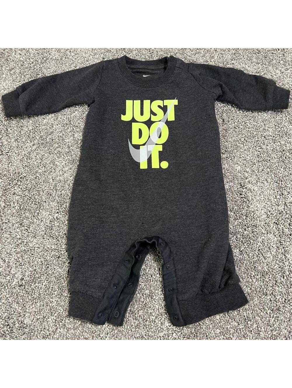 Nike Boy's Baby Just Do It Bodysuit Outfit size 3 months